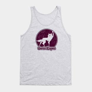 Fantastic Mr Fox - Wolf - Canis Lupus - Retro - Plum Tank Top